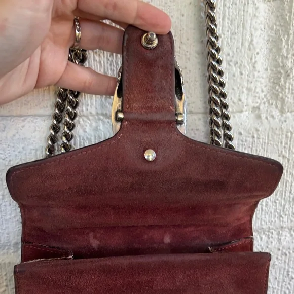 Gucci Monogram Floral Leather Dionysus Mini Crossbody - Picture 7 of 14